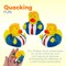 12 Donald Rubber Ducks Bulk, 12 Pack, Small 2.3 Inch, Funny Rubber Duckies for Jeep Ducking, 2025 Gifts, Bath Tub Toys, Christmas White Elephant Gift for Adults